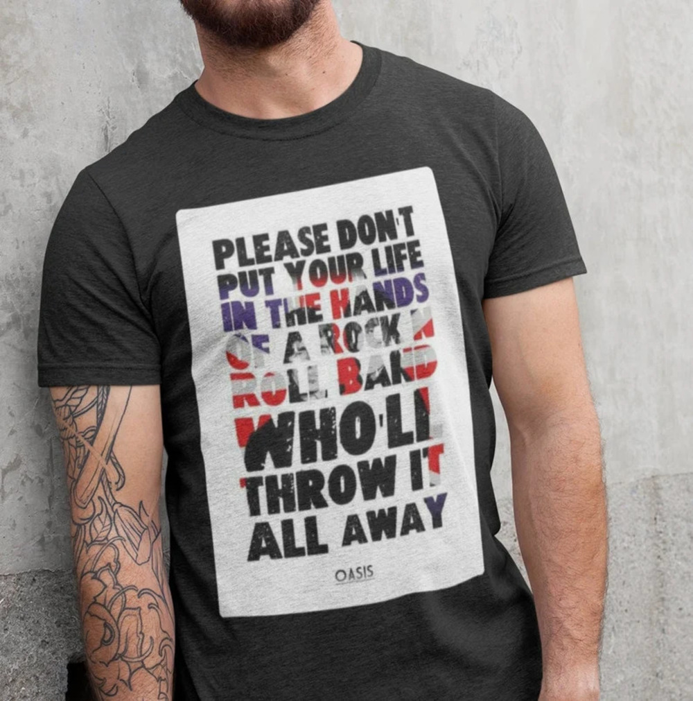 Oasis Unisex T-shirt Music Lovers Shirt